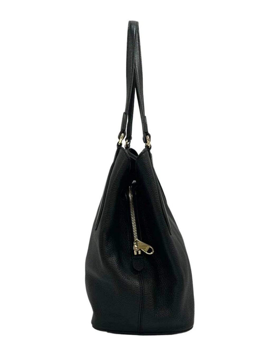 FURLA Primula Black Leather Tote Bag - Picture 4 of 10